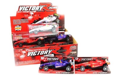 PULL BACK F1 RED/BLUE/WHITE 12PCS DISPLAY BOX - HP1049157