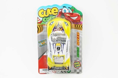 PULL BACK RACING CAR BLACK/RED/BLUE/YELLOW - HP1049320
