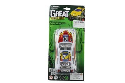 PULL BACK RACING CAR GREEN/RED/BLUE - HP1049323