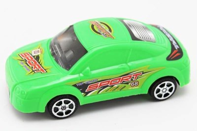 PULL LINE CAR WHITE/GREEN/RED - HP1049366
