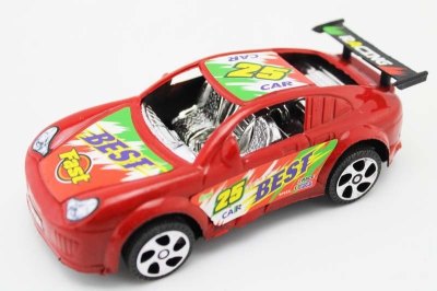 PULL BACK CAR WHITE/BLUE/RED/BLACK 2ASST - HP1049371
