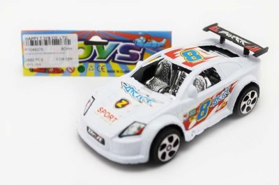 PULL BACK CAR WHITE/BLUE/RED/BLACK 2ASST - HP1049378