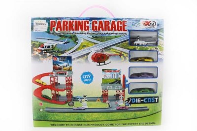 PARKING LOTS W/FREE WAY CAR(DIE-CAST) - HP1049391