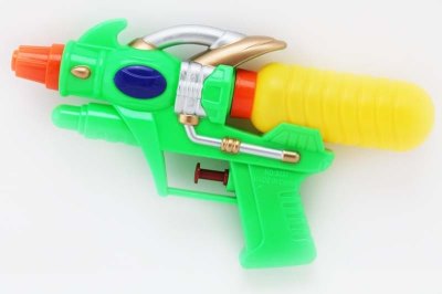WATER GUN (SOLID COLOR & PAINTING) ORANGE/GREEN/BLUE - HP1049430