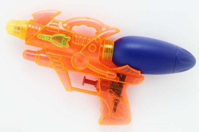 TRANSPARENCY WATER GUN GREEN/ORANGE/YELLOW - HP1049435