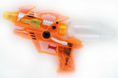 TRANSPARENCY WATER GUN(PAINTING) GREEN/ORANGE/YELLOW - HP1049439