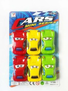 PULL BACK CAR 6PCS - HP1049503