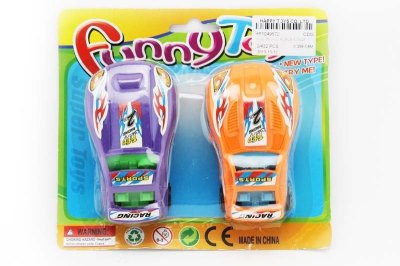 PULL BACK CAR 2PCS 4COLOR - HP1049572