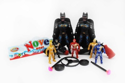 BAT-MAN W/SOFT SHOOTING GUN &TOP - HP1050398