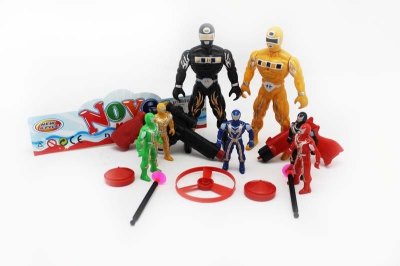 SPIDERMAN  W/SOFT SHOOTING GUN &TOP - HP1050401
