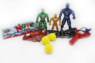 SUPER HERO W/SLINGSHOT&GLASSES - HP1050407