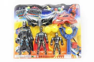 3PCS BAT-MAN  W/SLINGSHOT&GLASSES - HP1050431
