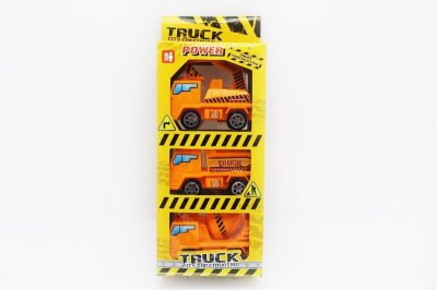 PULL BACK CONSTRUCTION CAR 3PCS - HP1050789