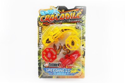 2PCS PULL BACK TURN CROCODILE RED/YELLOW/BLUE/GREEN - HP1050865
