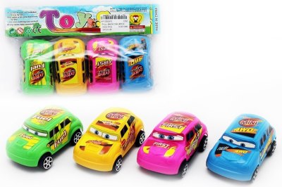 PULL BACK CAR 4PCS - HP1050970