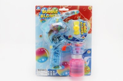 B/O BUBBLE GUN  (TRANSPARENT) PINK/BLUE - HP1051195