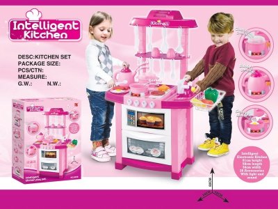 KITCHEN SET W/LIGHT & SOUND - HP1051204