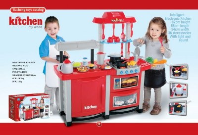 KITCHEN SET W/LIGHT & SOUND - HP1051218