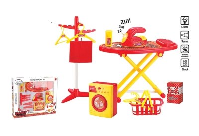 WASHING MACHINE W/LIGHT & MUSIC,IRON & SHAKE & FURNITURE - HP1051236