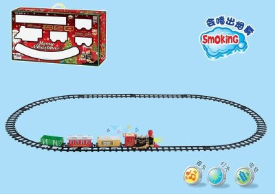 B/O RAIL TRAIN W/SMOKING & LIGHT & MUSIC - HP1051594