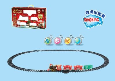 B/O BUMP AND GO RAIL TRAIN W/SMOKING & LIGHT & MUSIC - HP1051596