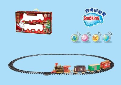 B/O BUMP AND GO RAIL TRAIN W/SMOKING & LIGHT & MUSIC - HP1051597