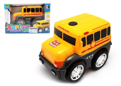 B/O SCHOOL BUS BUMP &GO W/LIGHT & SOUND & SWING AROUND  - HP1051830