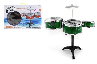 JAZZ DRUM (2 COLORS: RED & GREEN) - HP1052579