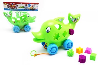 DOLPHIN BLOCKS W/STRING 2COLOR - HP1052597