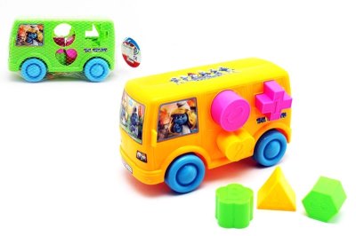 BUS BLOCKS W/STRING 2COLOR - HP1052606