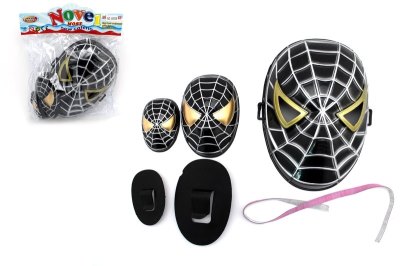 4PCS SPIDERMAN W/LIGHT&TOP MASK  - HP1052736
