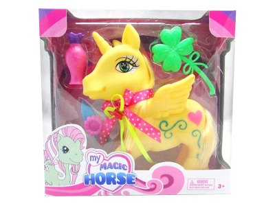 PONY W/ ACCESSORIES & LIGHT & MUSIC (INCLUEDE BUTTONCELL) - HP1052852