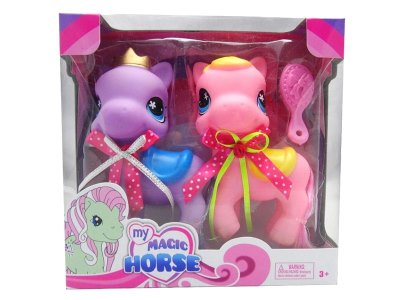PONY W/ ACCESSORIES & LIGHT & MUSIC (INCLUEDE BUTTONCELL) - HP1052853