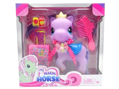 PONY W/ ACCESSORIES & LIGHT & MUSIC (INCLUEDE BUTTONCELL) - HP1052854