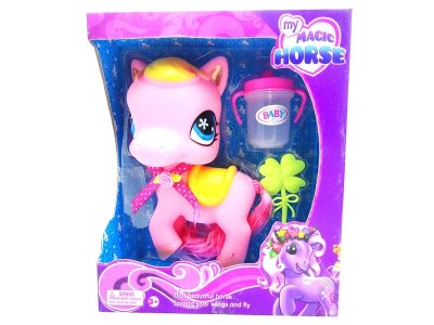 PONY W/ ACCESSORIES & LIGHT & MUSIC (INCLUEDE BUTTONCELL) - HP1052857