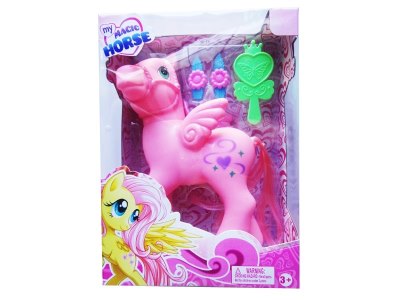 VINYL HORSE W/ACCESSORIES & MUSIC & LIGHT (INCLUDED BUTTONCELL) - HP1052910