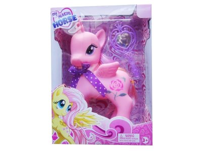 VINYL HORSE W/ACCESSORIES & MUSIC & LIGHT (INCLUDED BUTTONCELL) - HP1052911