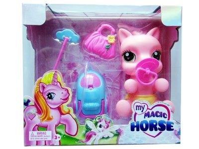 VINYL HORSE W/ACCESSORIES  - HP1052917