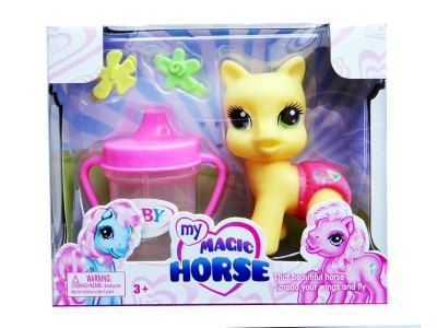 VINYL HORSE W/ACCESSORIES  - HP1052921