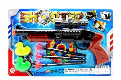 POLICE PLAY SET (SOFT SHOOTING GUN) - HP1053033