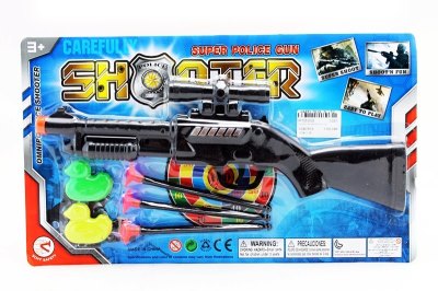 POLICE PLAY SET (SOFT SHOOTING GUN) - HP1053039