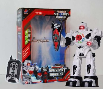 R/C ROBOT W/SHOOTING BULLET & LIGHT & SOUND - HP1053324