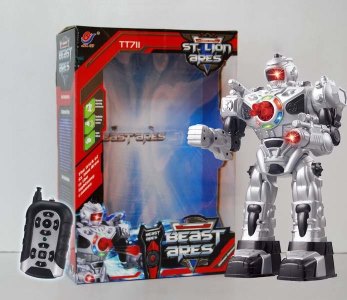 R/C ROBOT W/SHOOTING BULLET & LIGHT & SOUND - HP1053325