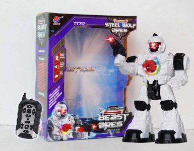 R/C ROBOT W/SHOOTING BULLET & LIGHT & SOUND - HP1053326