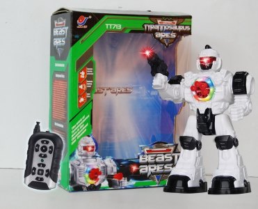R/C ROBOT W/SHOOTING BULLET & LIGHT & SOUND - HP1053329