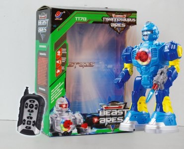 R/C ROBOT W/SHOOTING BULLET & LIGHT & SOUND - HP1053331