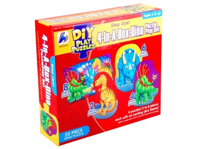 DINOSAUR PUZZLE 20PCS  - HP1053680