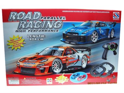 PRESS & GO RAIL RACING CAR W/SHAKE ELECTRIC ORGAN(TRACK LENGTH 404CM) - HP1053800