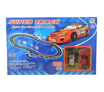 B/O RAIL CAR W/WIRE CONTROL BATTERYCASE (TRACK LENGTH 207CM) - HP1053890