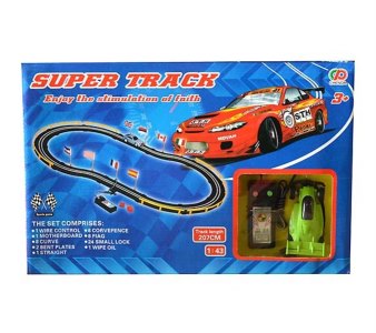 B/O RAIL CAR W/WIRE CONTROL BATTERYCASE (TRACK LENGTH 207CM) - HP1053891